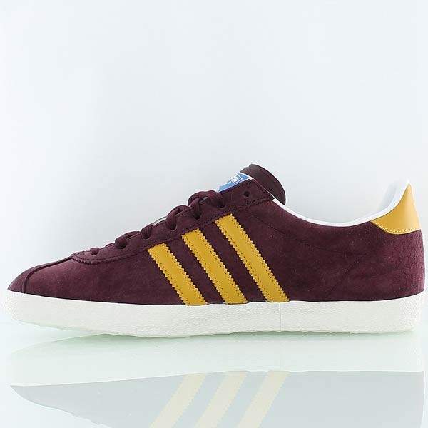 adidas gazelle bordeaux et jaune